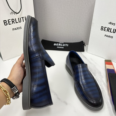 💋💍Berlut* 布鲁提 新款鳄鱼纹🐊乐福鞋上新 🆕男士手工擦色皮鞋 优雅与舒适的完美融合 💋💍Berlut* 布鲁提 新款鳄鱼纹🐊乐福鞋上新 🆕男士手工擦色皮鞋 优雅与舒适的完美融合