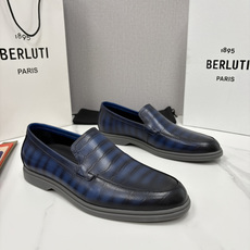 💋💍Berlut* 布鲁提 新款鳄鱼纹🐊乐福鞋上新 🆕男士手工擦色皮鞋 优雅与舒适的完美融合 💋💍Berlut* 布鲁提 新款鳄鱼纹🐊乐福鞋上新 🆕男士手工擦色皮鞋 优雅与舒适的完美融合