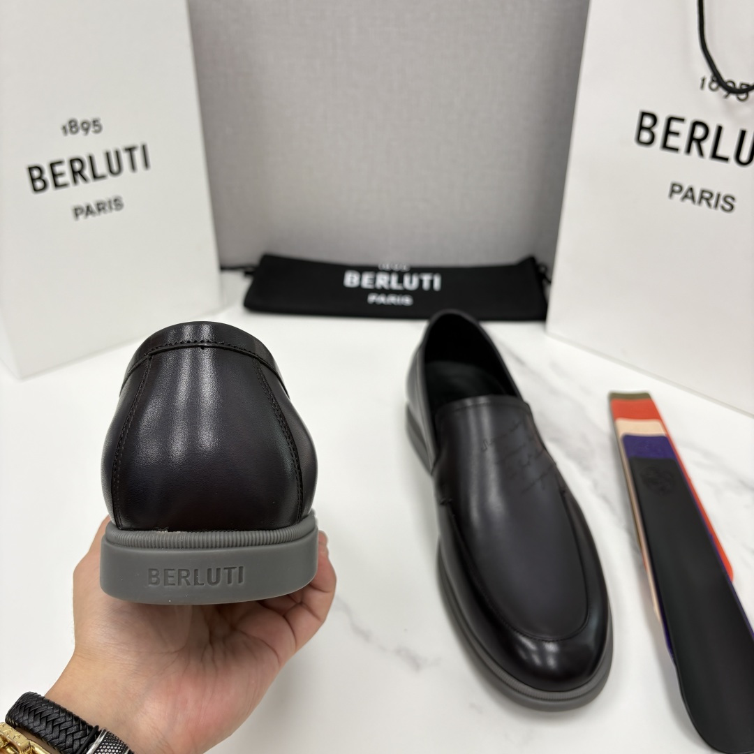 💋💍Berlut* 布鲁提 新款手工擦色乐福鞋上新 🆕男士手工擦色皮鞋 优雅与舒适的完美融合 💋💍Berlut* 布鲁提 新款手工擦色乐福鞋上新 🆕男士手工擦色皮鞋 优雅与舒适的完美融合