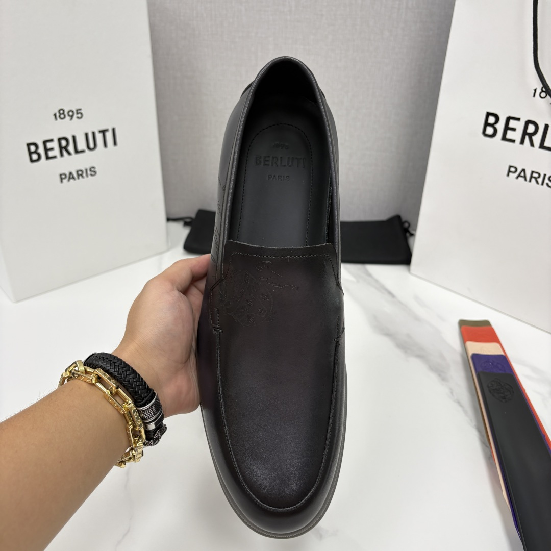 💋💍Berlut* 布鲁提 新款手工擦色乐福鞋上新 🆕男士手工擦色皮鞋 优雅与舒适的完美融合 💋💍Berlut* 布鲁提 新款手工擦色乐福鞋上新 🆕男士手工擦色皮鞋 优雅与舒适的完美融合