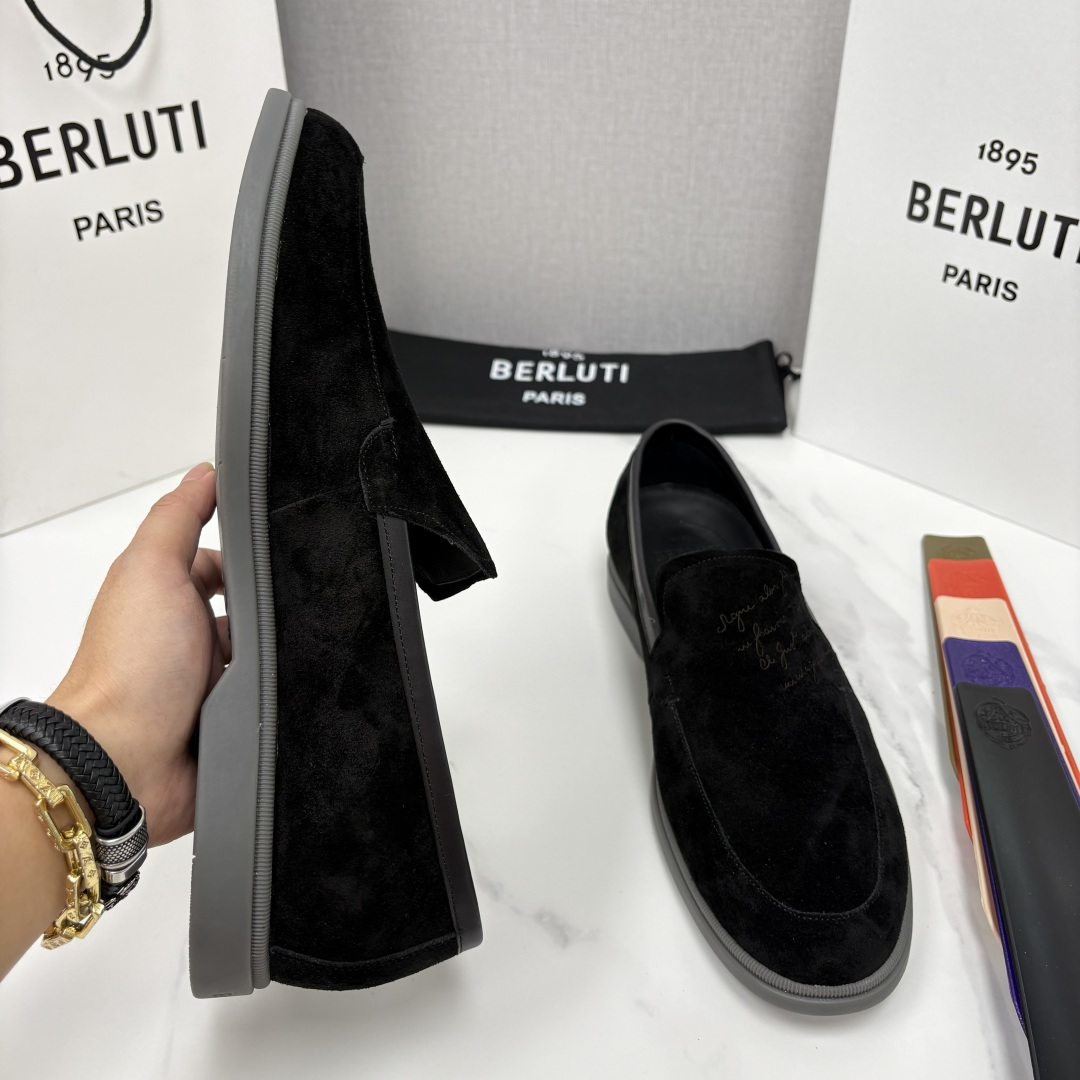 💋💍Berlut* 布鲁提 新款手工擦色拼反毛皮乐福鞋上新 🆕男士手工擦色皮鞋+反毛牛皮 优雅与 💋💍Berlut* 布鲁提 新款手工擦色拼反毛皮乐福鞋上新 🆕男士手工擦色皮鞋+反毛牛皮 优雅与