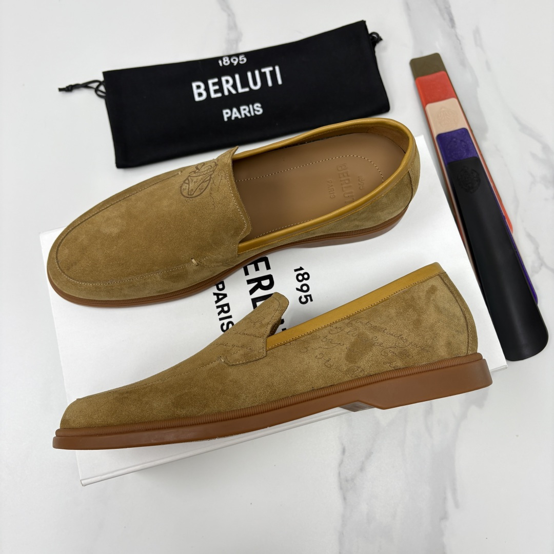 💋💍Berlut* 布鲁提 新款手工擦色拼反毛皮乐福鞋上新 🆕男士手工擦色皮鞋+反毛牛皮 优雅与 💋💍Berlut* 布鲁提 新款手工擦色拼反毛皮乐福鞋上新 🆕男士手工擦色皮鞋+反毛牛皮 优雅与