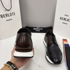 💋💍Berlut* 布鲁提定制款双拼色运动鞋, 升级版第四代私模大底 Fast Track走秀皮革运动鞋 💋💍Berlut* 布鲁提定制款双拼色运动鞋, 升级版第四代私模大底 Fast Track走秀皮革运动鞋