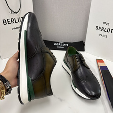 💋💍Berlut* 布鲁提定制款双拼色运动鞋, 升级版第四代私模大底 Fast Track走秀皮革运动鞋 💋💍Berlut* 布鲁提定制款双拼色运动鞋, 升级版第四代私模大底 Fast Track走秀皮革运动鞋