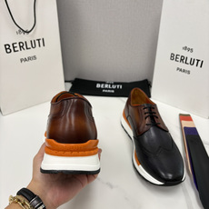 💋💍Berlut* 布鲁提定制款双拼色运动鞋, 升级版第四代私模大底 Fast Track走秀皮革运动鞋 💋💍Berlut* 布鲁提定制款双拼色运动鞋, 升级版第四代私模大底 Fast Track走秀皮革运动鞋