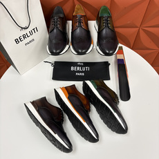 💋💍Berlut* 布鲁提定制款双拼色运动鞋, 升级版第四代私模大底 Fast Track走秀皮革运动鞋 💋💍Berlut* 布鲁提定制款双拼色运动鞋, 升级版第四代私模大底 Fast Track走秀皮革运动鞋