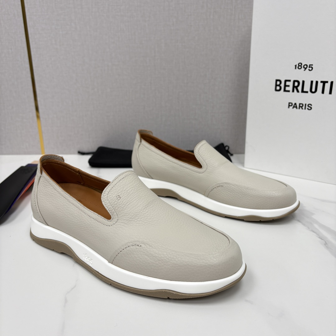 💋💍Berlut* 布鲁提 独家新品 推出Echappée 系列鹿皮乐福鞋一脚蹬休闲鞋履 💋💍Berlut* 布鲁提 独家新品 推出Echappée 系列鹿皮乐福鞋一脚蹬休闲鞋履