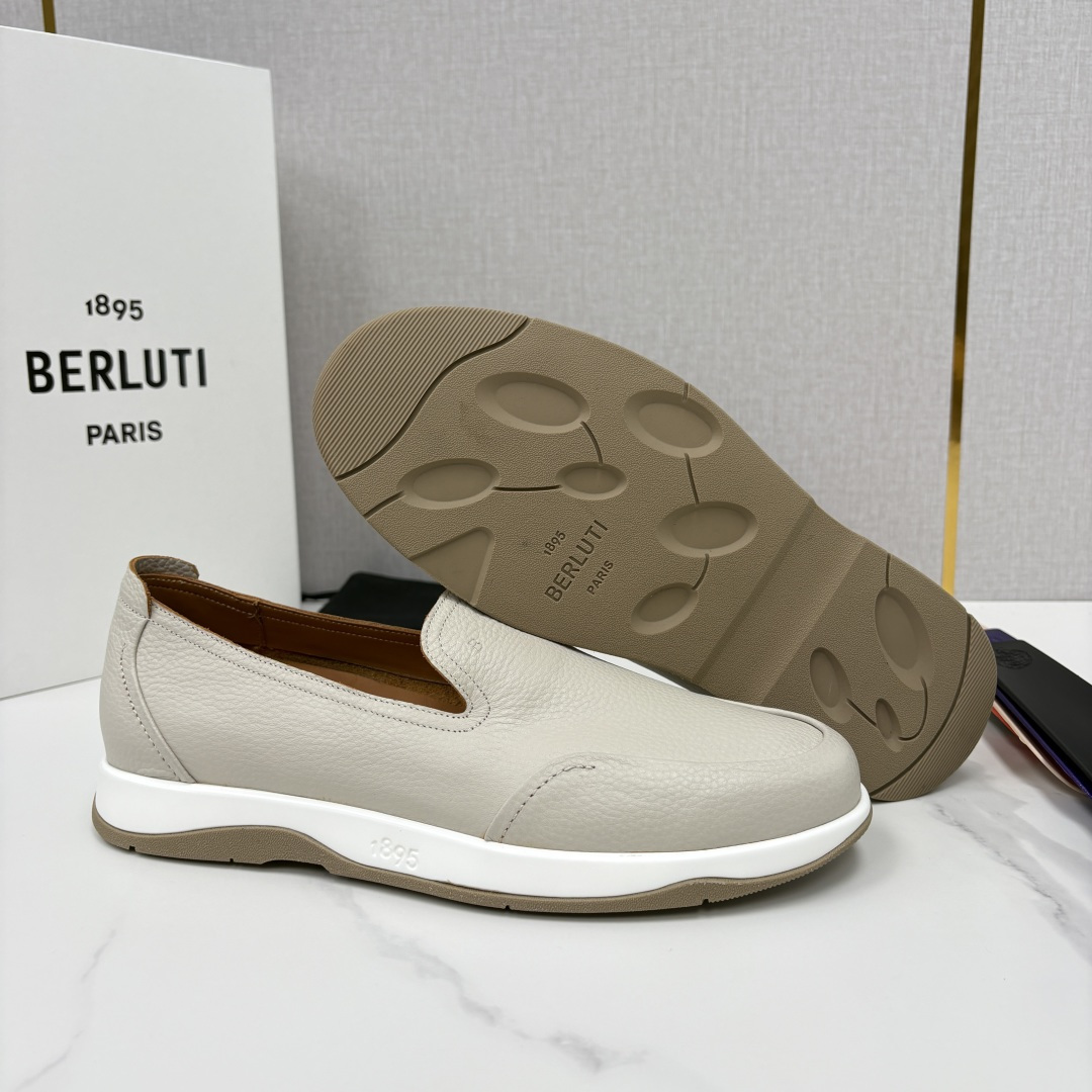 💋💍Berlut* 布鲁提 独家新品 推出Echappée 系列鹿皮乐福鞋一脚蹬休闲鞋履 💋💍Berlut* 布鲁提 独家新品 推出Echappée 系列鹿皮乐福鞋一脚蹬休闲鞋履