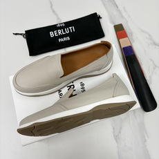 💋💍Berlut* 布鲁提 独家新品 推出Echappée 系列鹿皮乐福鞋一脚蹬休闲鞋履 💋💍Berlut* 布鲁提 独家新品 推出Echappée 系列鹿皮乐福鞋一脚蹬休闲鞋履