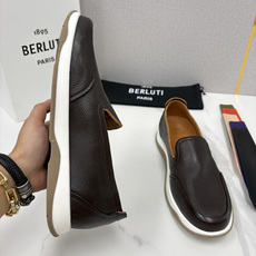 💋💍Berlut* 布鲁提 独家新品 推出Echappée 系列鹿皮乐福鞋一脚蹬休闲鞋履 💋💍Berlut* 布鲁提 独家新品 推出Echappée 系列鹿皮乐福鞋一脚蹬休闲鞋履