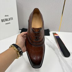 💋💍Berlut* 布鲁提 新款男士手工擦色正装皮鞋上新🆕 鳄鱼纹牛津鞋的商务与格调的极致融合 💋💍Berlut* 布鲁提 新款男士手工擦色正装皮鞋上新🆕 鳄鱼纹牛津鞋的商务与格调的极致融合