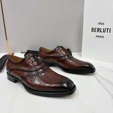 💋💍Berlut* 布鲁提 新款男士手工擦色正装皮鞋上新🆕 鳄鱼纹牛津鞋的商务与格调的极致融合 💋💍Berlut* 布鲁提 新款男士手工擦色正装皮鞋上新🆕 鳄鱼纹牛津鞋的商务与格调的极致融合