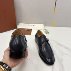 💋💍LP家新品 Loro Pian* 诺悠*翩雅 孟克单扣皮鞋鞋 选用蜡面小牛皮打造 独特的 💋💍LP家新品 Loro Pian* 诺悠*翩雅 孟克单扣皮鞋鞋 选用蜡面小牛皮打造 独特的