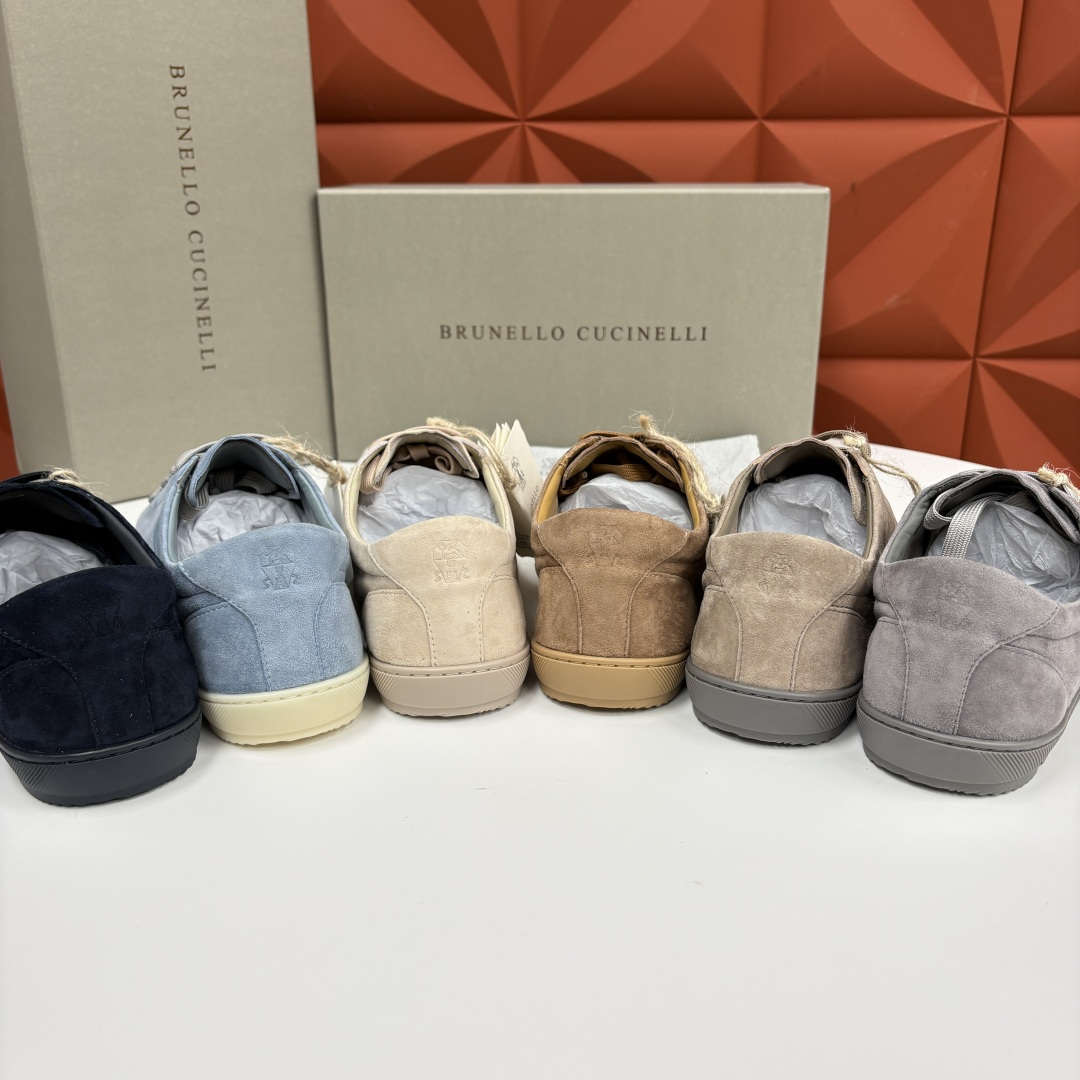 💋💍BC家 Brunello Cucinell*  低调奢华款  新品男款板鞋出货！  此款平底德训运动