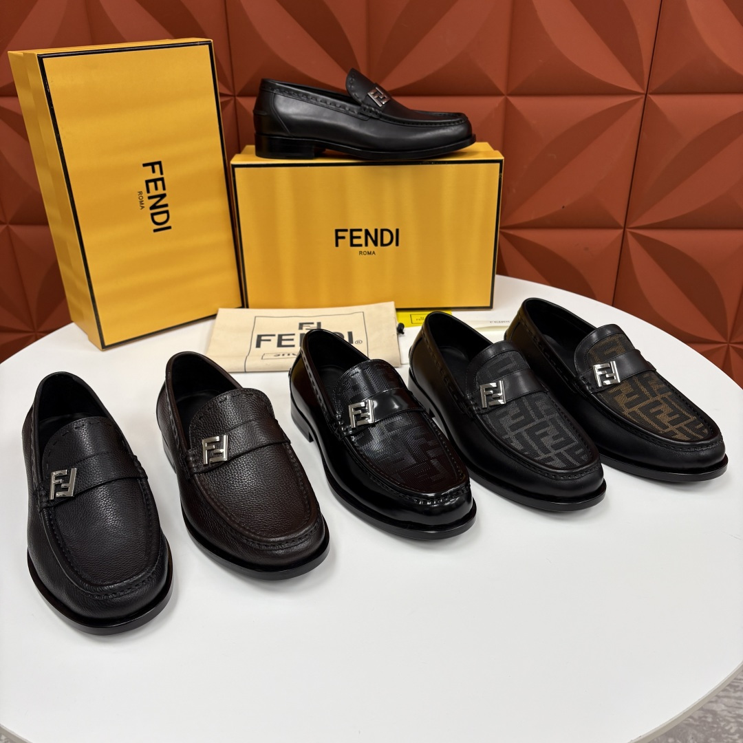 💋💍FD新品 fend* 芬-迪 O’Lock乐福鞋皮鞋 官方 9,600 采用进口牛皮/FF提花布 💋💍FD新品 fend* 芬-迪 O’Lock乐福鞋皮鞋 官方 9,600 采用进口牛皮/FF提花布