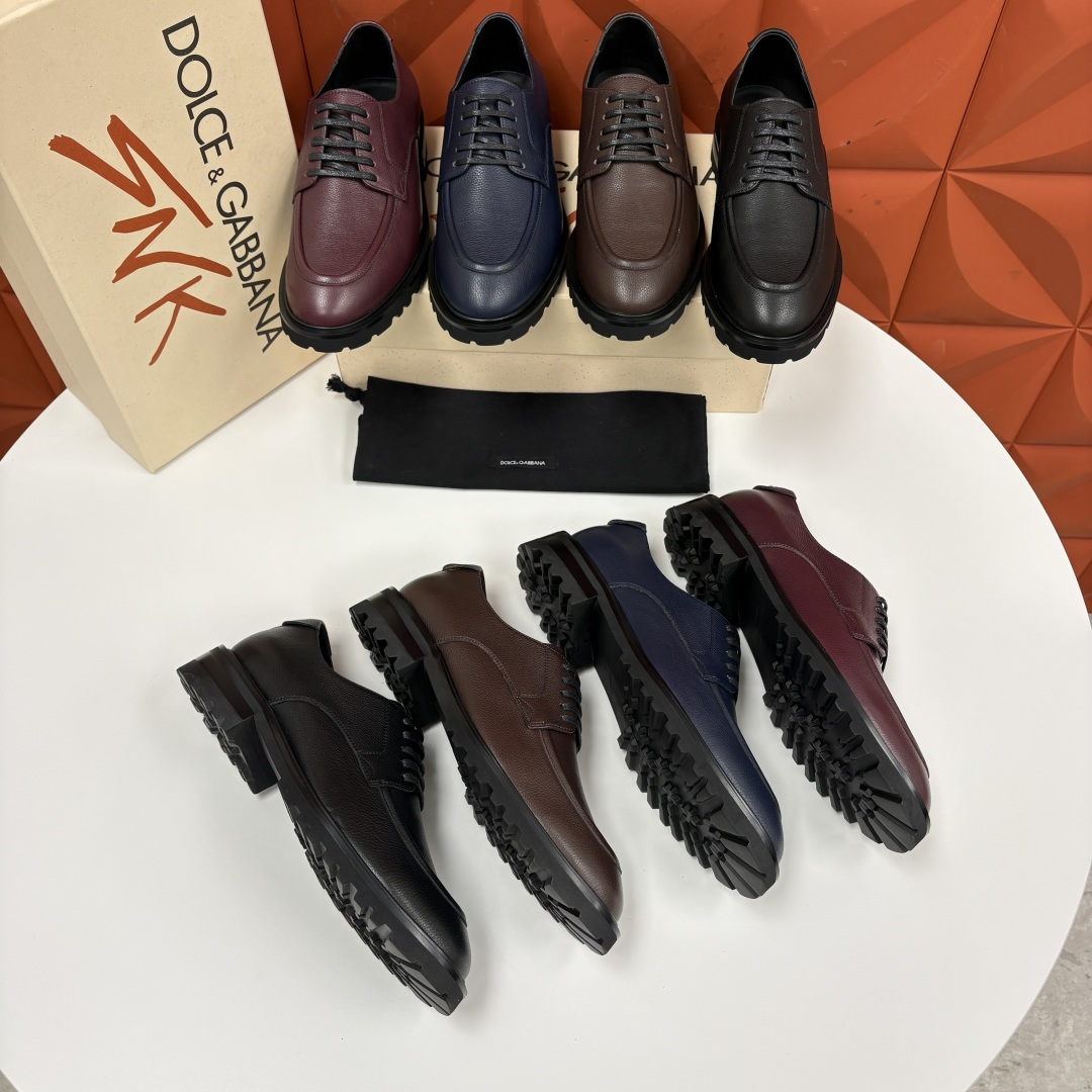 💋💍DG家新品   杜嘉-班纳 Dolce&Gabban* 男士正装鞋厚底鞋     这款乐福鞋皮鞋是把