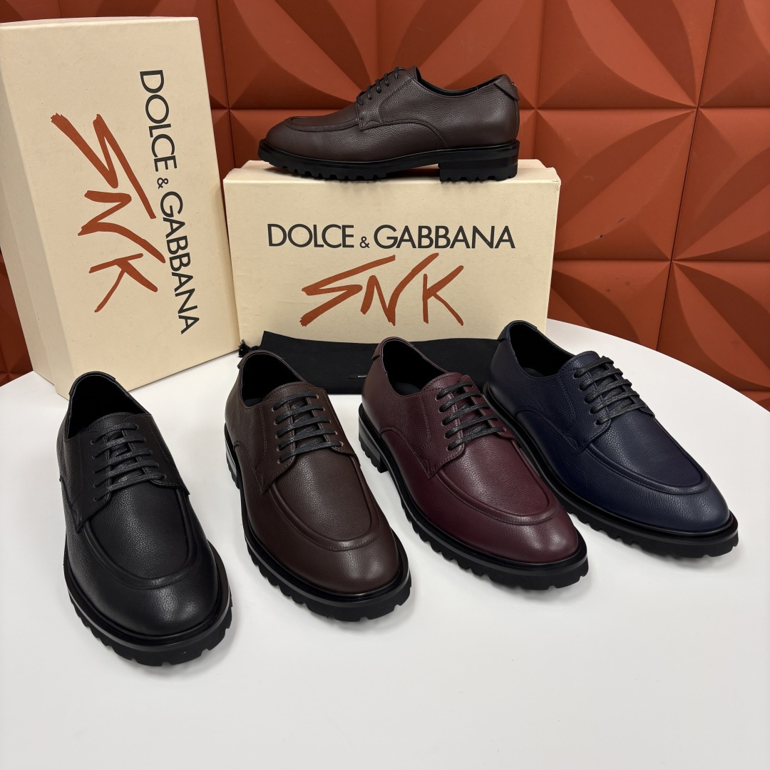 💋💍DG家新品   杜嘉-班纳 Dolce&Gabban* 男士正装鞋厚底鞋     这款乐福鞋皮鞋是把