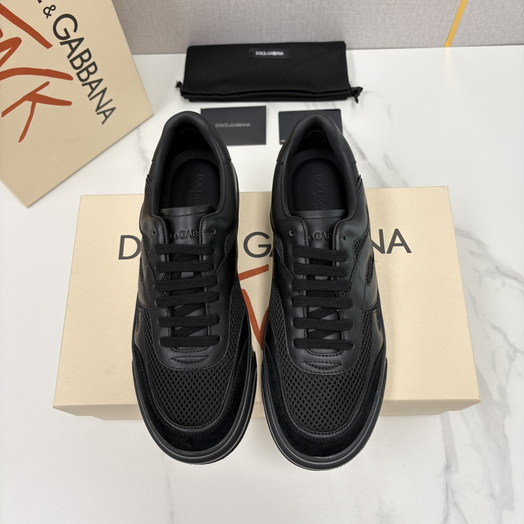 💋💍DG 家新品   Dolce &Gabban*  杜嘉～班纳   Wave 波浪系列低帮休闲板鞋  
