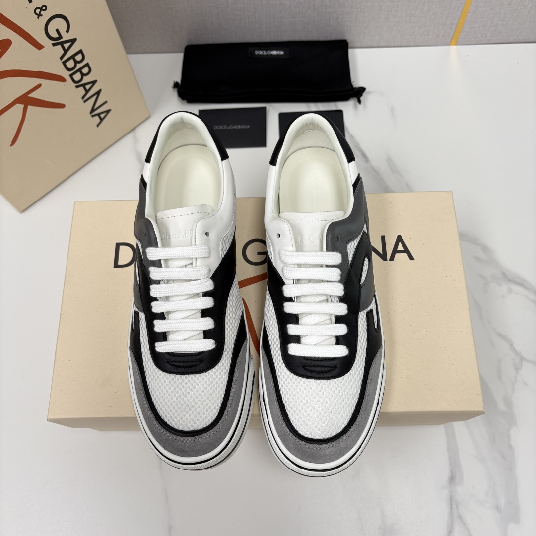 💋💍DG 家新品   Dolce &Gabban*  杜嘉～班纳   Wave 波浪系列低帮休闲板鞋  