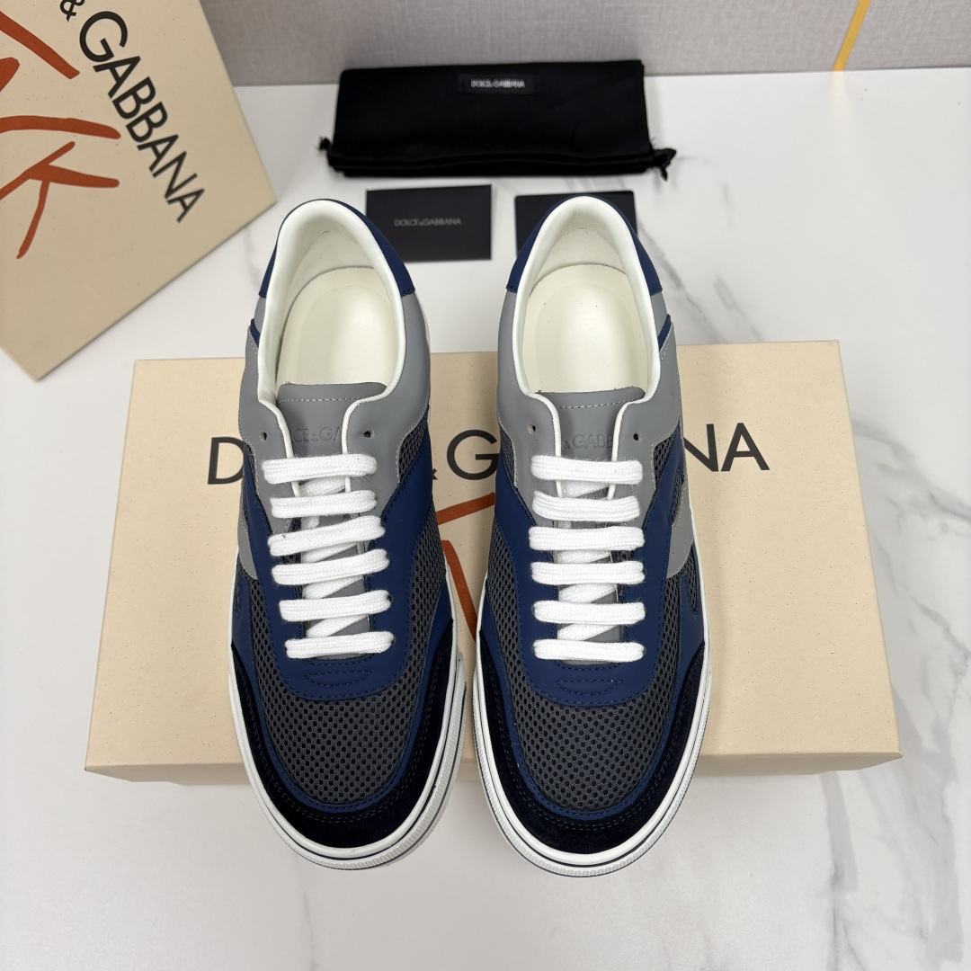 💋💍DG 家新品   Dolce &Gabban*  杜嘉～班纳   Wave 波浪系列低帮休闲板鞋  