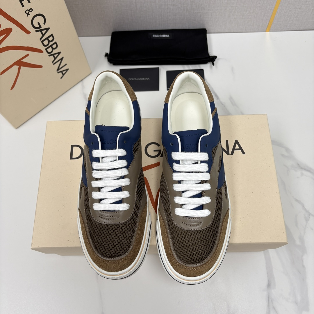 💋💍DG 家新品   Dolce &Gabban*  杜嘉～班纳   Wave 波浪系列低帮休闲板鞋  