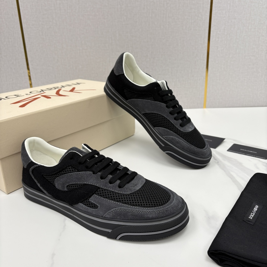 💋💍DG 家新品   Dolce &Gabban*  杜嘉～班纳   Wave 波浪系列低帮休闲板鞋  