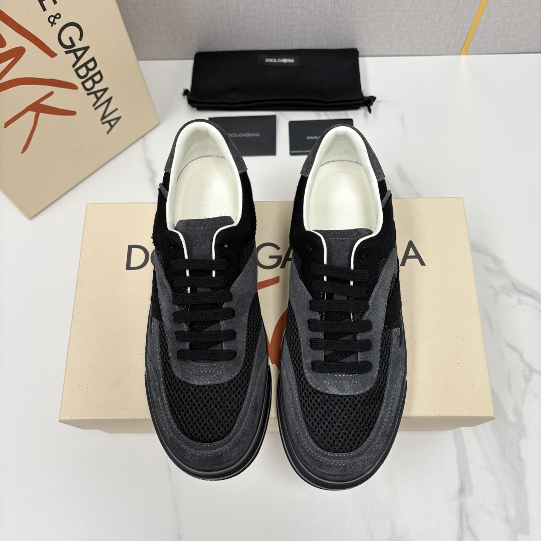 💋💍DG 家新品   Dolce &Gabban*  杜嘉～班纳   Wave 波浪系列低帮休闲板鞋  
