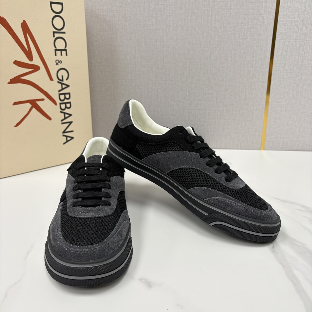 💋💍DG 家新品   Dolce &Gabban*  杜嘉～班纳   Wave 波浪系列低帮休闲板鞋  