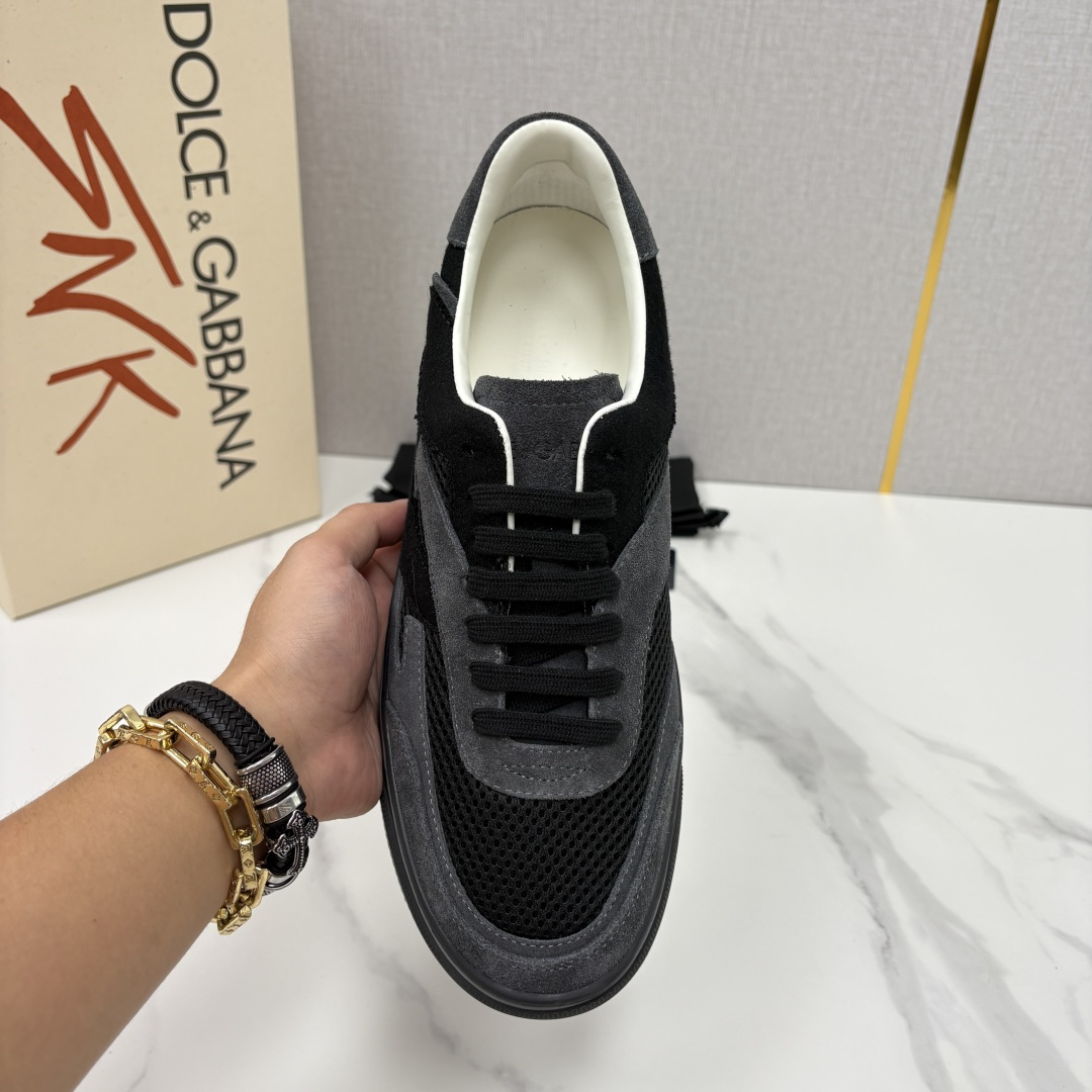 💋💍DG 家新品   Dolce &Gabban*  杜嘉～班纳   Wave 波浪系列低帮休闲板鞋  