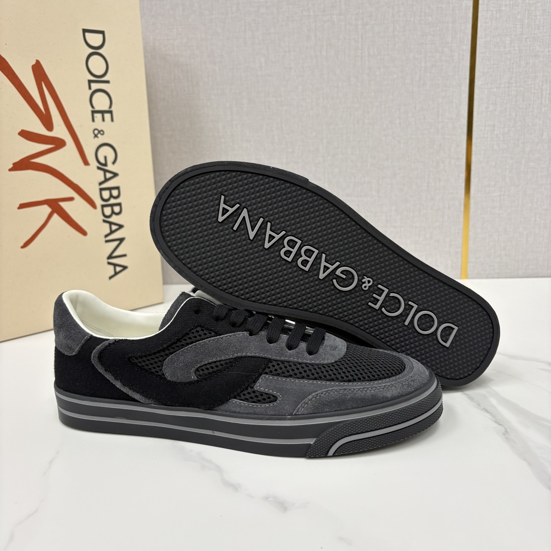 💋💍DG 家新品   Dolce &Gabban*  杜嘉～班纳   Wave 波浪系列低帮休闲板鞋  