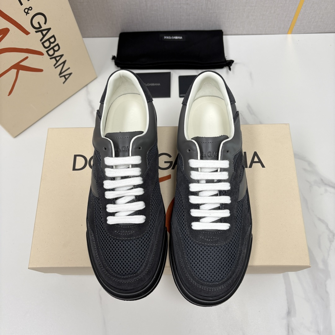 💋💍DG 家新品   Dolce &Gabban*  杜嘉～班纳   Wave 波浪系列低帮休闲板鞋  