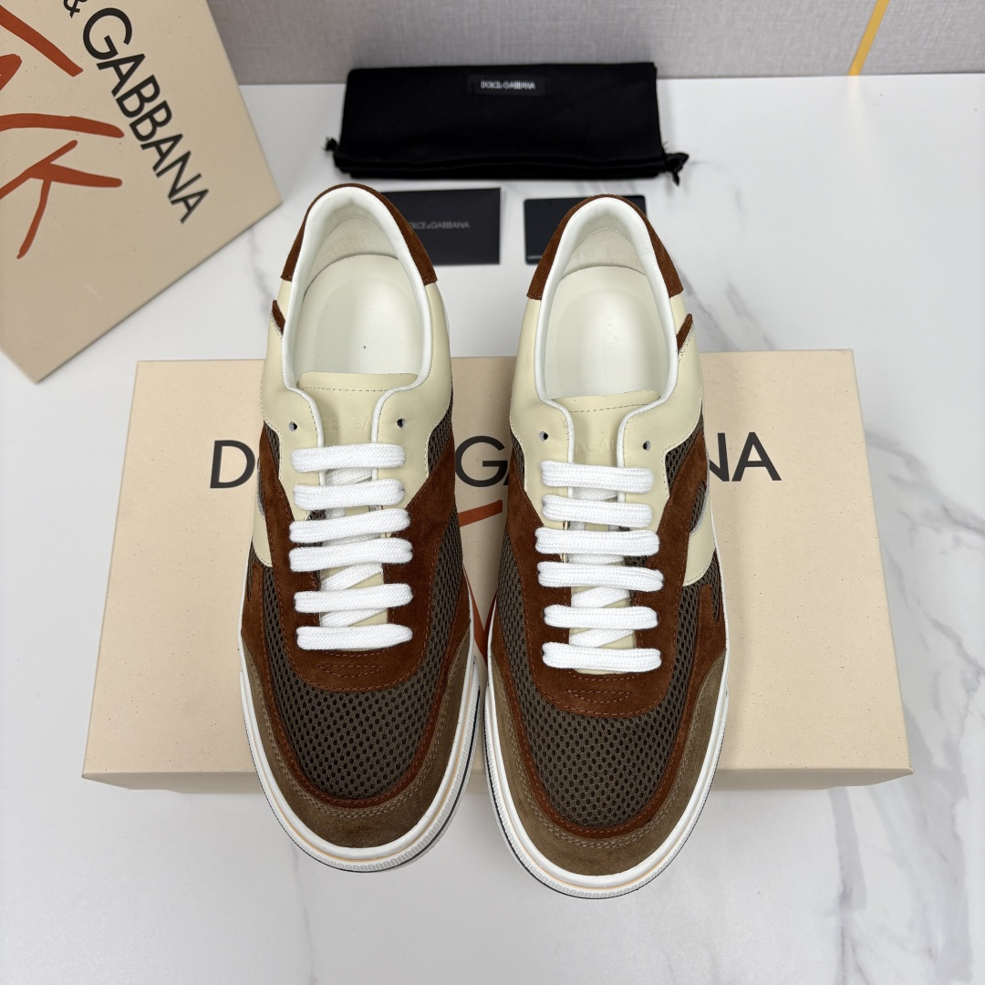 💋💍DG 家新品   Dolce &Gabban*  杜嘉～班纳   Wave 波浪系列低帮休闲板鞋  