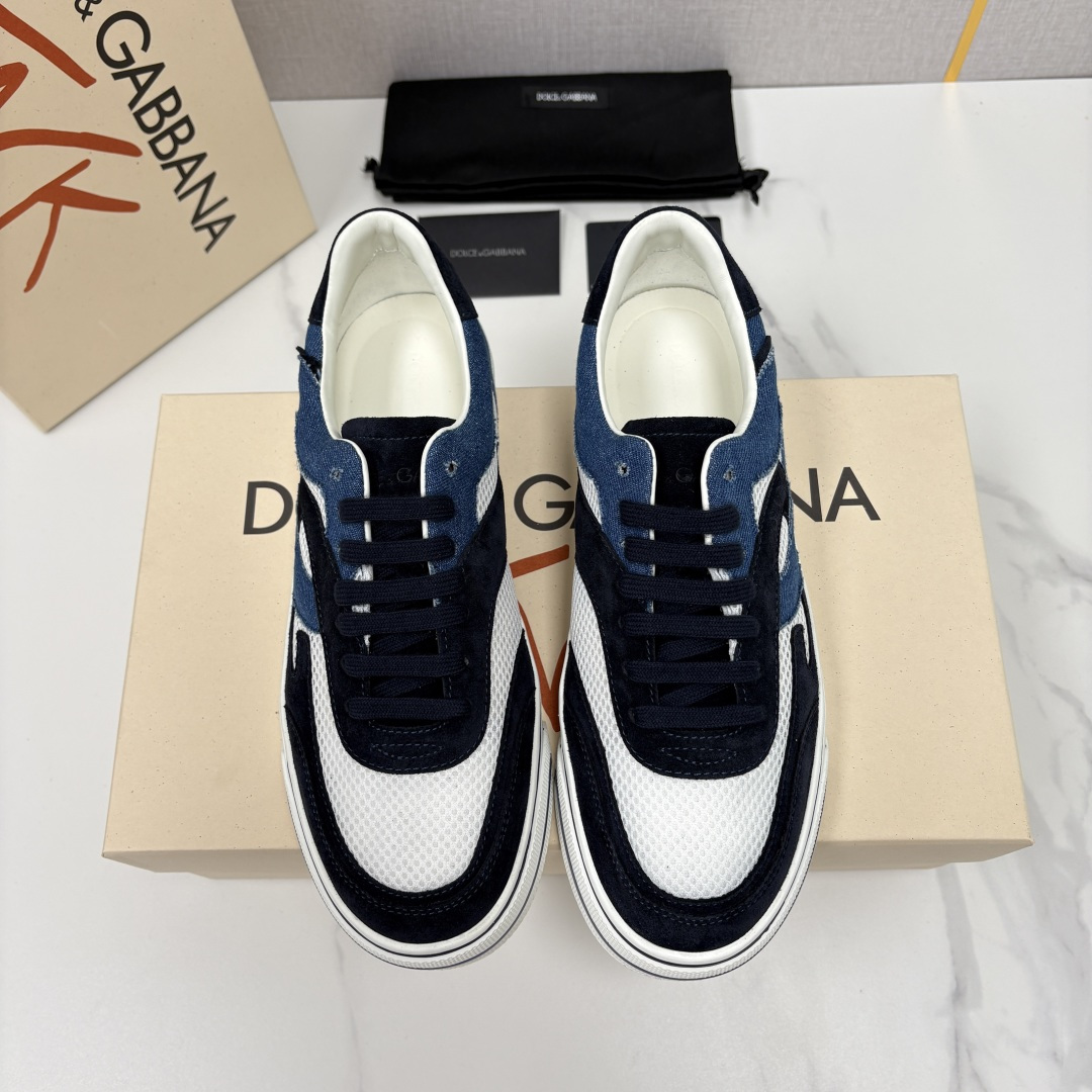 💋💍DG 家新品   Dolce &Gabban*  杜嘉～班纳   Wave 波浪系列低帮休闲板鞋  