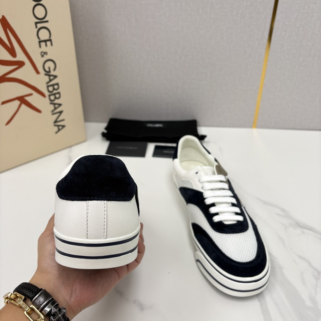 💋💍DG 家新品   Dolce &Gabban*  杜嘉～班纳   Wave 波浪系列低帮休闲板鞋  