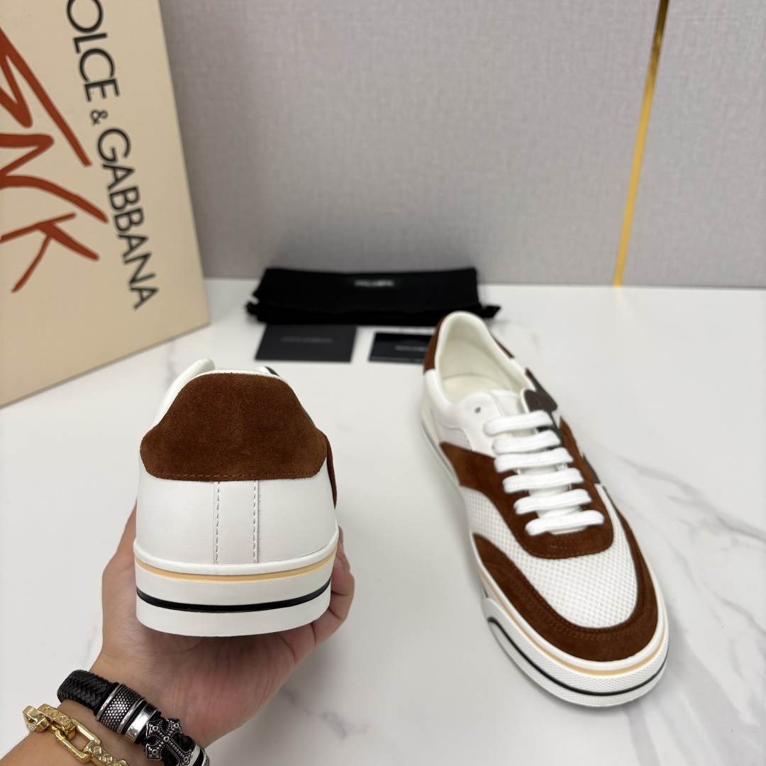 💋💍DG 家新品   Dolce &Gabban*  杜嘉～班纳   Wave 波浪系列低帮休闲板鞋  