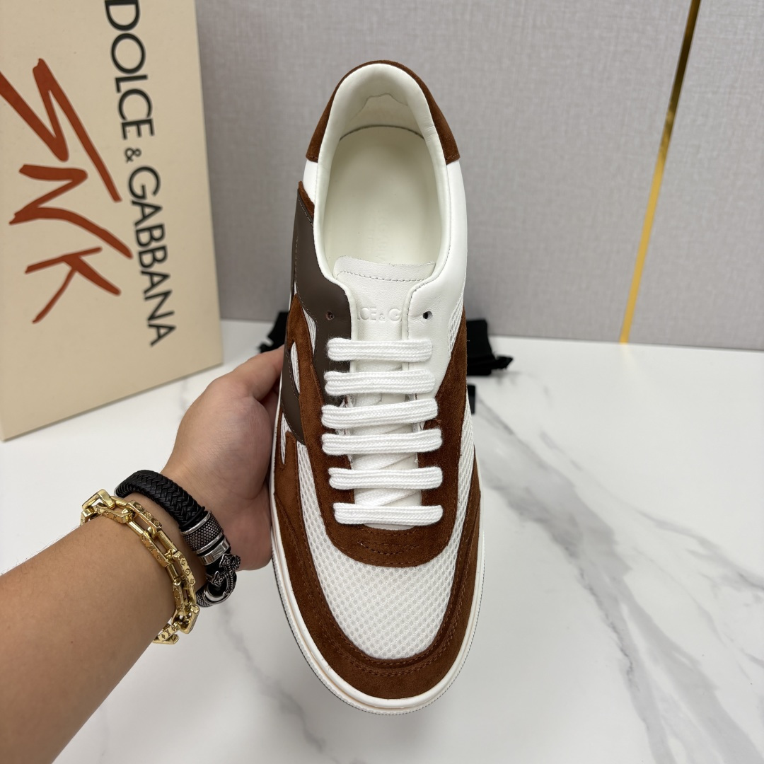 💋💍DG 家新品   Dolce &Gabban*  杜嘉～班纳   Wave 波浪系列低帮休闲板鞋  
