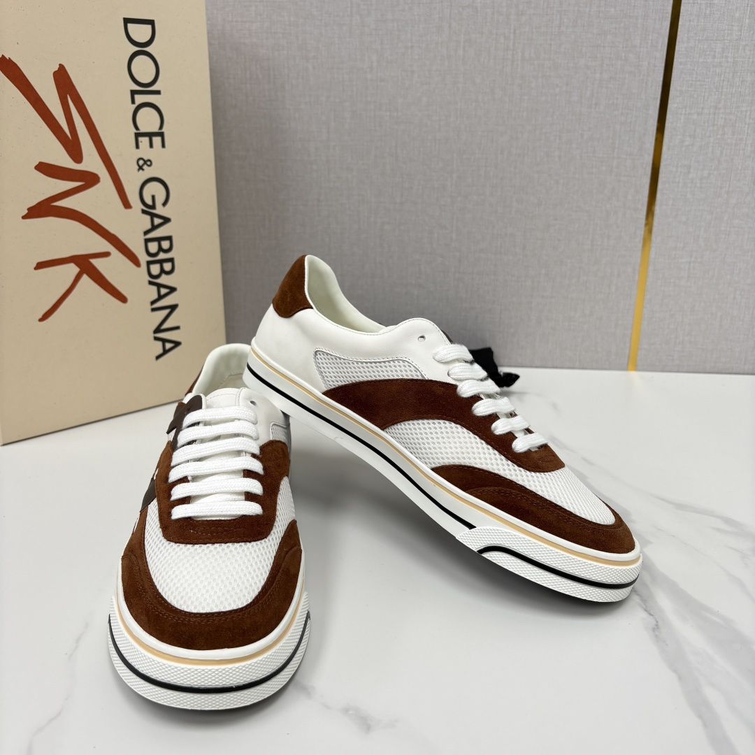 💋💍DG 家新品   Dolce &Gabban*  杜嘉～班纳   Wave 波浪系列低帮休闲板鞋  