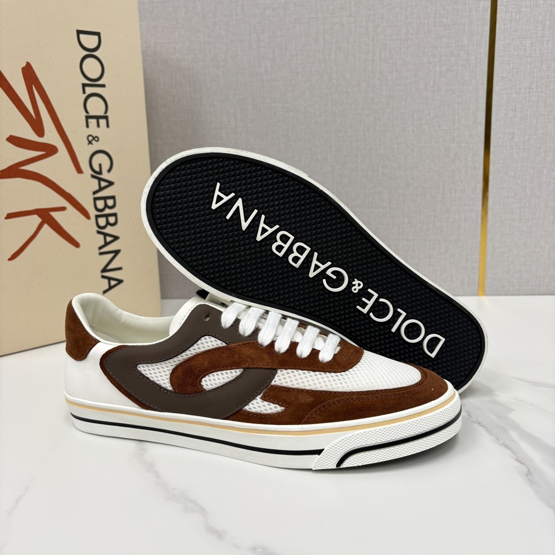 💋💍DG 家新品   Dolce &Gabban*  杜嘉～班纳   Wave 波浪系列低帮休闲板鞋  