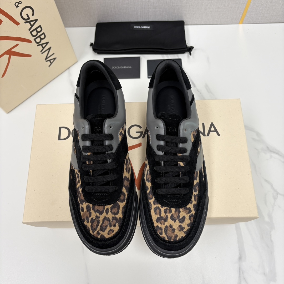 💋💍DG 家新品   Dolce &Gabban*  杜嘉～班纳   Wave 波浪系列低帮休闲板鞋  