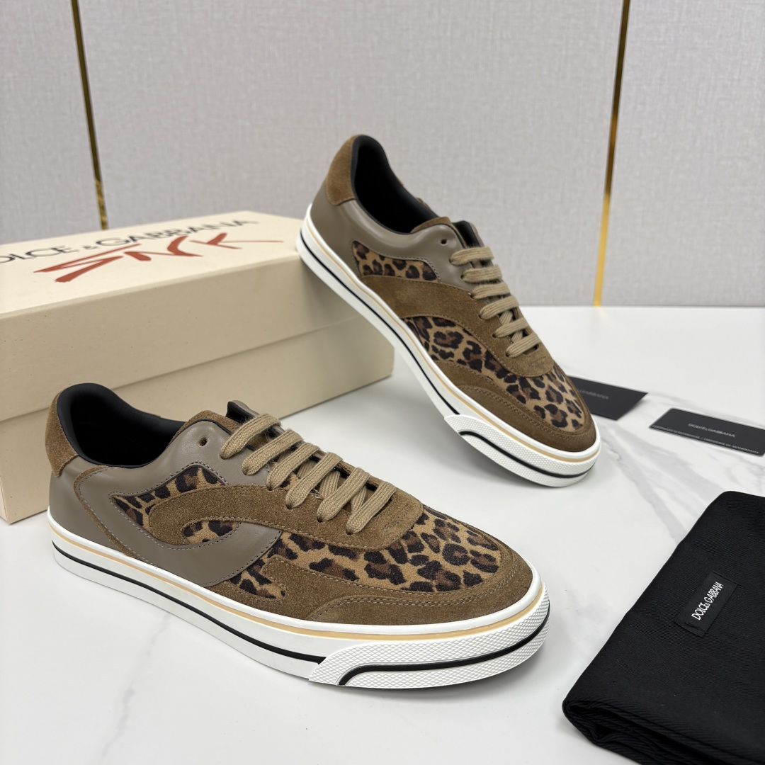 💋💍DG 家新品   Dolce &Gabban*  杜嘉～班纳   Wave 波浪系列低帮休闲板鞋  