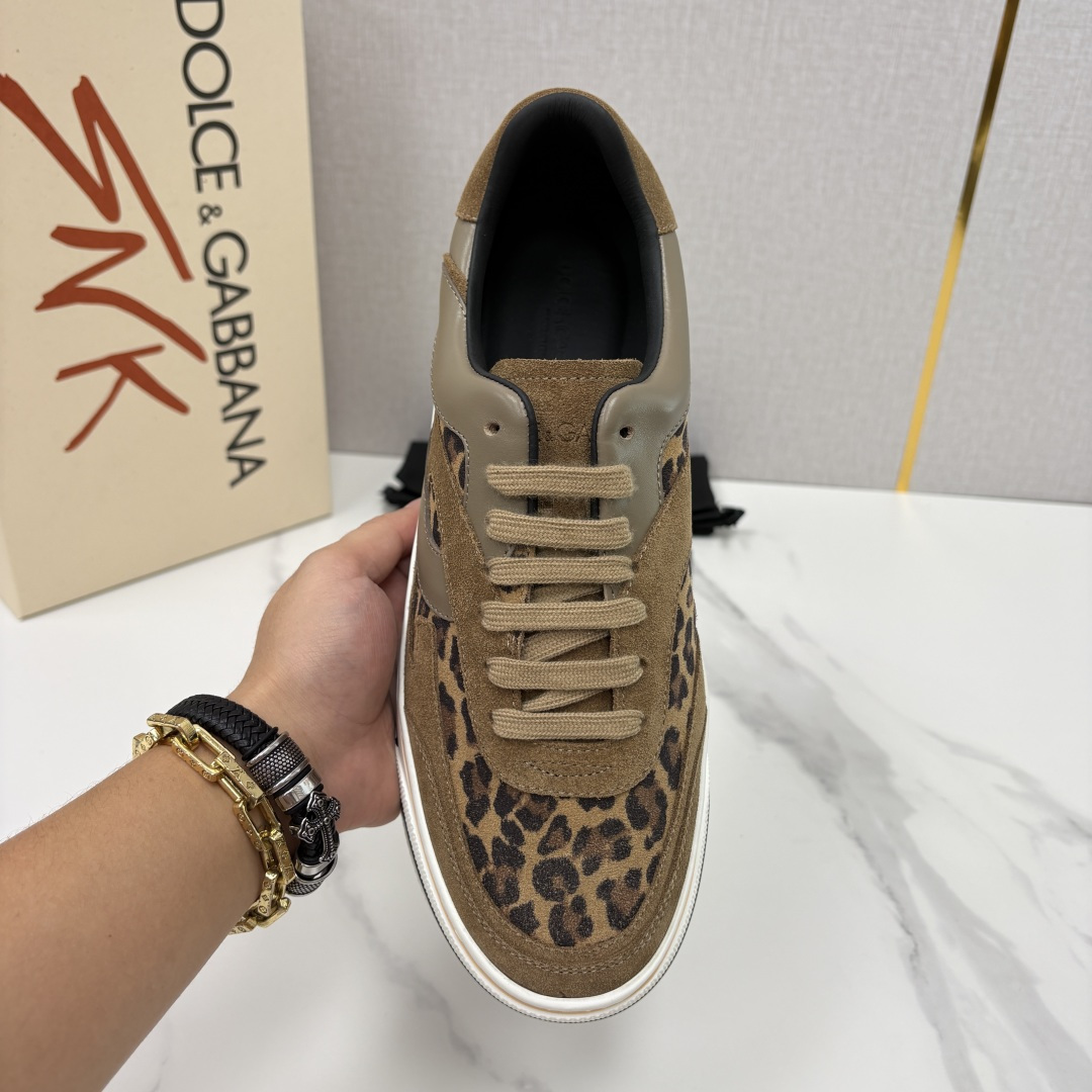 💋💍DG 家新品   Dolce &Gabban*  杜嘉～班纳   Wave 波浪系列低帮休闲板鞋  