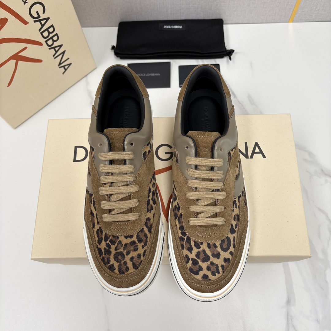 💋💍DG 家新品   Dolce &Gabban*  杜嘉～班纳   Wave 波浪系列低帮休闲板鞋  