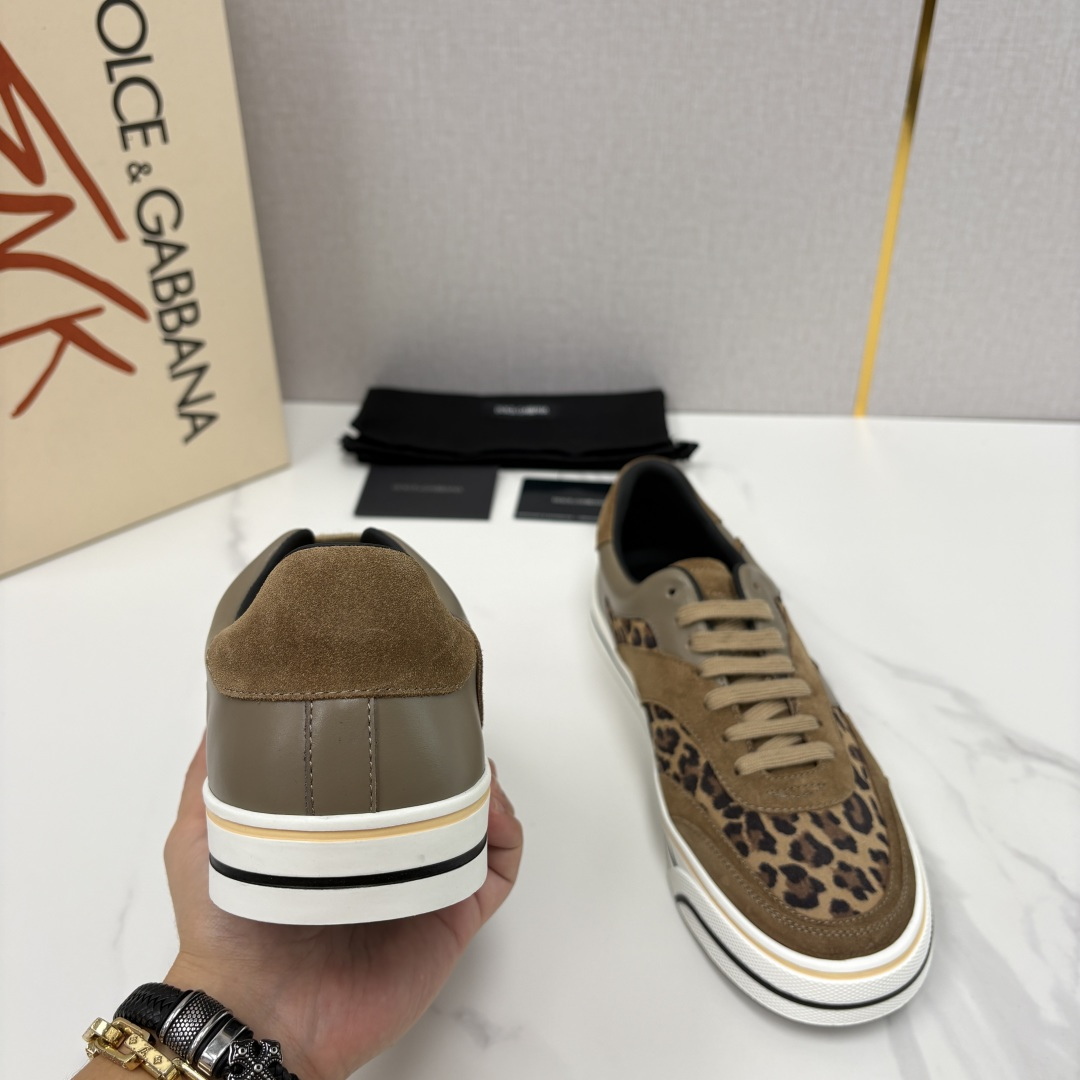 💋💍DG 家新品   Dolce &Gabban*  杜嘉～班纳   Wave 波浪系列低帮休闲板鞋  