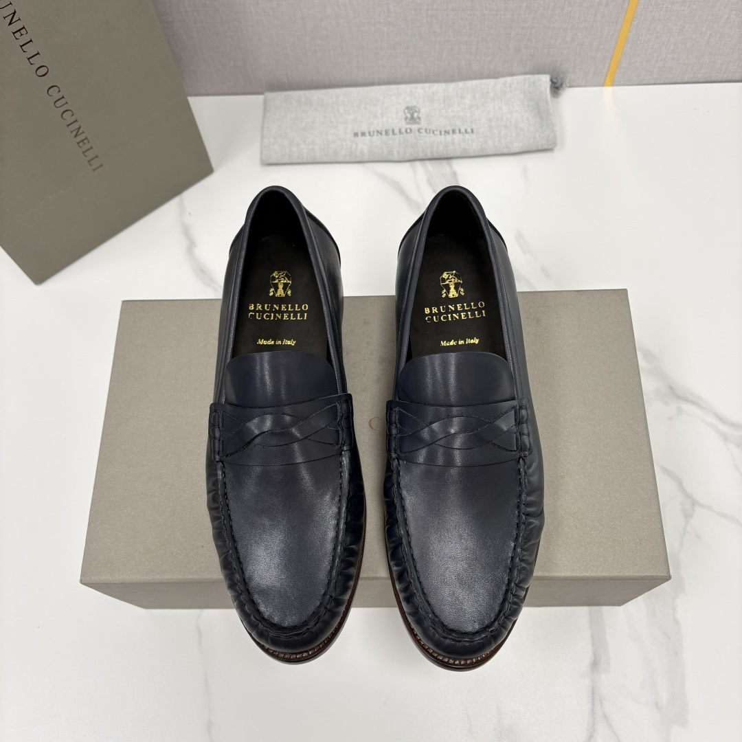 💋💍BC家新品上架 Brunello Cucinell* 乐福鞋皮鞋  进口小牛皮打造，鞋面超级柔软，手