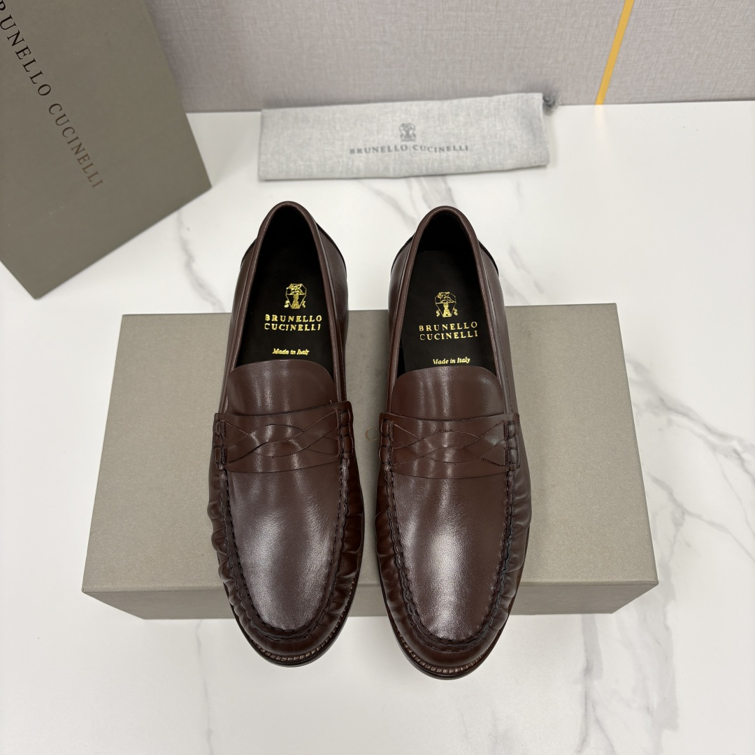 💋💍BC家新品上架 Brunello Cucinell* 乐福鞋皮鞋  进口小牛皮打造，鞋面超级柔软，手