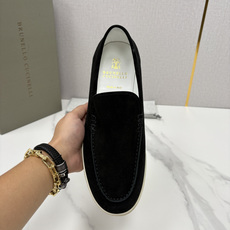 💋💍BC家新品上架 Brunello Cucinell* 牛皮经典乐福鞋 磨砂竖条纹牛皮打造 背 💋💍BC家新品上架 Brunello Cucinell* 牛皮经典乐福鞋 磨砂竖条纹牛皮打造 背