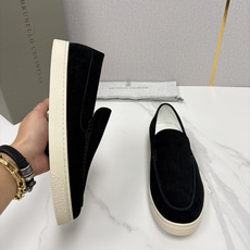 💋💍BC家新品上架 Brunello Cucinell* 牛皮经典乐福鞋 磨砂竖条纹牛皮打造 背 💋💍BC家新品上架 Brunello Cucinell* 牛皮经典乐福鞋 磨砂竖条纹牛皮打造 背