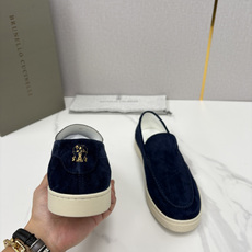💋💍BC家新品上架 Brunello Cucinell* 牛皮经典乐福鞋 磨砂竖条纹牛皮打造 背 💋💍BC家新品上架 Brunello Cucinell* 牛皮经典乐福鞋 磨砂竖条纹牛皮打造 背