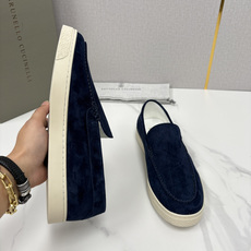 💋💍BC家新品上架 Brunello Cucinell* 牛皮经典乐福鞋 磨砂竖条纹牛皮打造 背 💋💍BC家新品上架 Brunello Cucinell* 牛皮经典乐福鞋 磨砂竖条纹牛皮打造 背