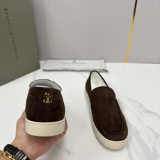 💋💍BC家新品上架 Brunello Cucinell* 牛皮经典乐福鞋 磨砂竖条纹牛皮打造 背 💋💍BC家新品上架 Brunello Cucinell* 牛皮经典乐福鞋 磨砂竖条纹牛皮打造 背
